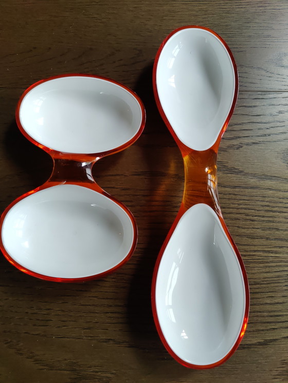 Image 1 of Guzzini Chips- und Dipschale orange