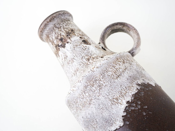 Image 1 of Ceramic vase with a handle, German design, 1960s, made in West Germany