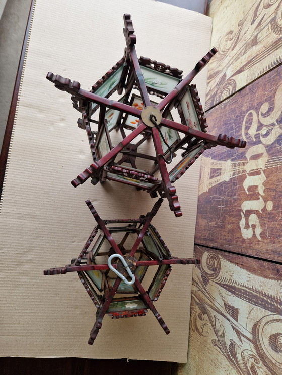 Image 1 of Chinesische antike Hängelampen