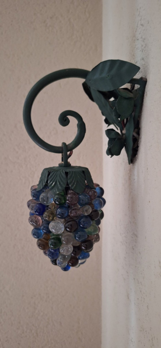 Image 1 of Zwei Murano-Wandlampen