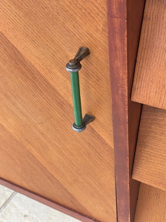Image 1 of Mid-Century, Ash and Mahogany Sideboard 1950s