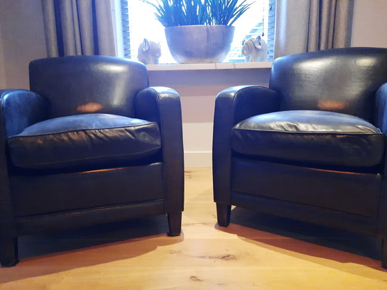 Image 1 of Imperial collection sheep leather armchairs