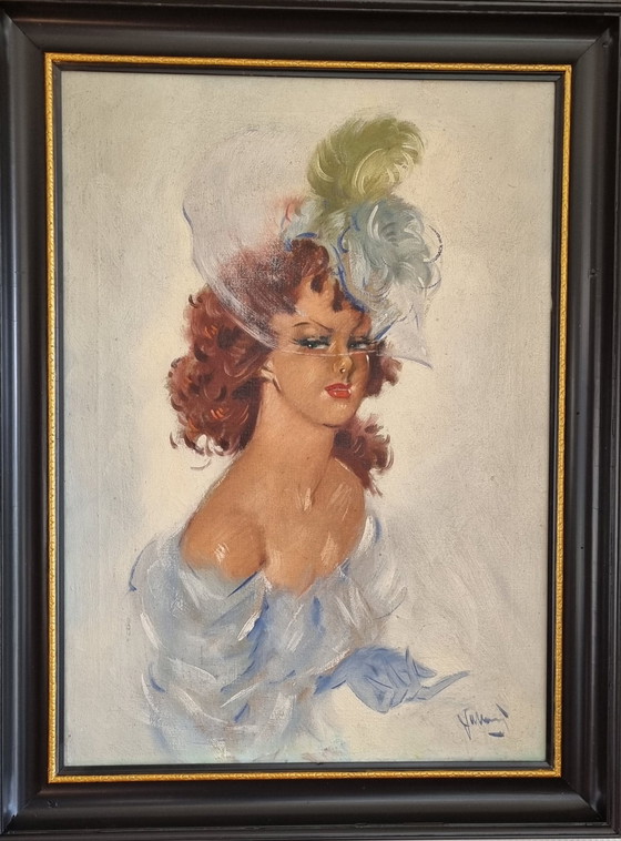 Image 1 of D'après Jean Gabriel Domergue (1889-1962), belle époque Parisienne