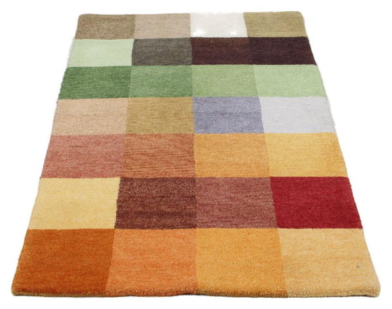 Modern Designer Hand-knotted Wool Rug New & Unused 164 x 94 cm, Rugs & carpets, Multi Color (photo 3 of 9)