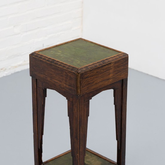 Image 1 of Beistelltisch im Arts & Crafts-Stil, 1910er Jahre