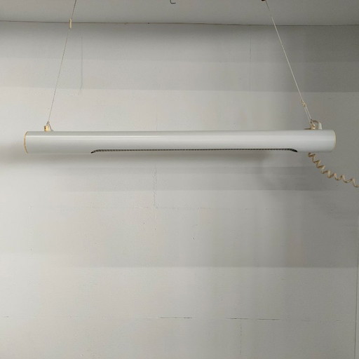 Massive design fluorescent Tube lamp (1970s/80s, white)