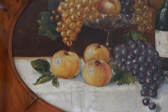 Image 1 of Natura morta dipinta a olio su tavola dall'artista belga A. Heynderickx, 1922