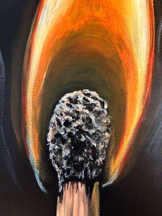 Match – Paintings & Drawings, Canvas (photo 4 of 7)
