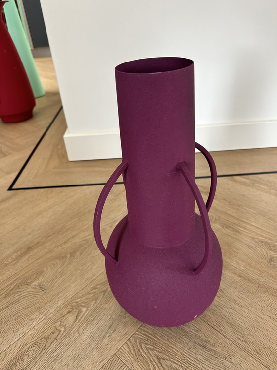 Image 1 of Colored Polspotten Roman vases