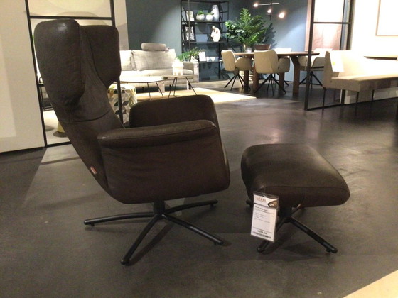 Image 1 of Sillón relax LABEL vandenberg First Class con reposapiés