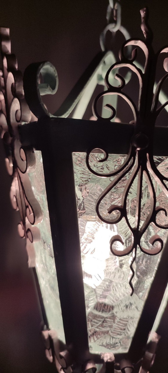 Image 1 of Lampada da soffitto o lanterna, Spagna, anni &#39;80