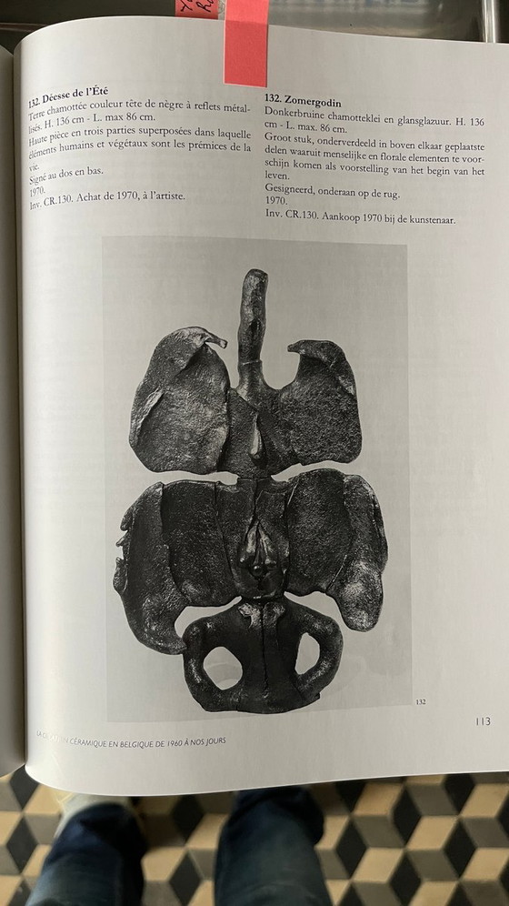 Yves Rhaye, Sculptures anthropomorphes en céramique émaillée, années 1970, Céramique émaillée – Ceramic (photo 18 of 19)