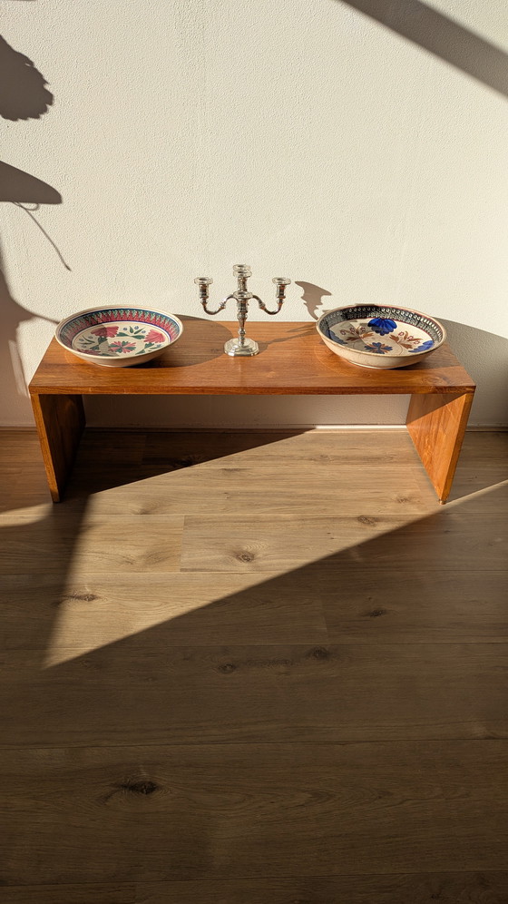 Image 1 of Tavolino da caffè vintage in teak stile Ate van Apeldoorn anni '60