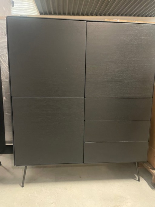 kast zwarte eik