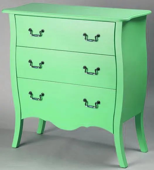 Custom Pink Chest of Drawers, Elegant Design in Any NCS Color, Wood, Metal, Modern (photo 3 of 10)
