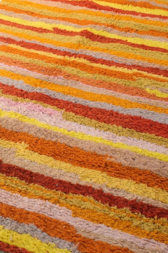 Image 1 of Marokkanischer Teppich aus Naturleinen, 200 x 200 cm