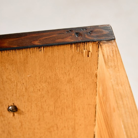 Image 1 of MK11132 Gerestaureerde dressoir van teak en eikenhout