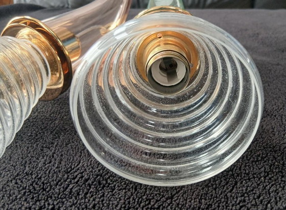 Image 1 of Lampada da parete in vetro disegnata da Giuseppe Righetto per Artemide Italia 1980