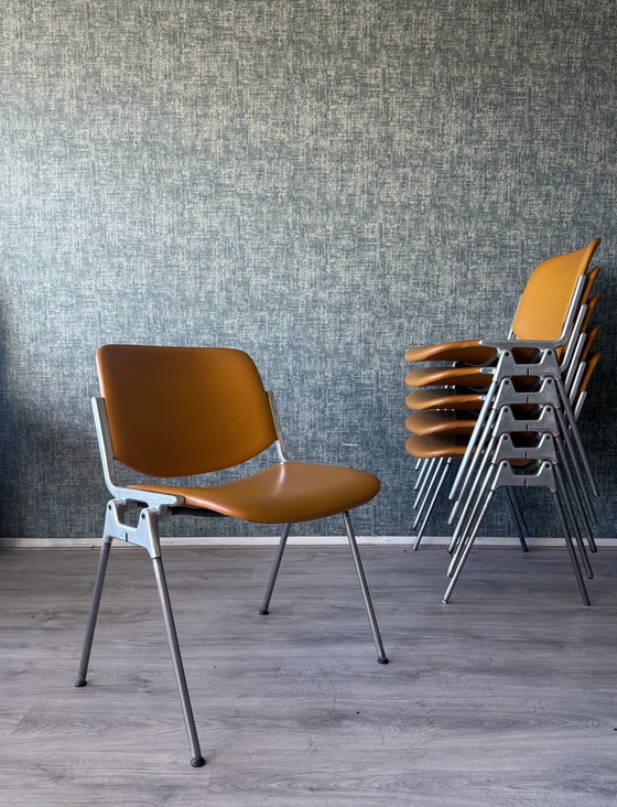 Image 1 of 6 sedie DSC106 di Giancarlo Piretti per Castelli, anni '60