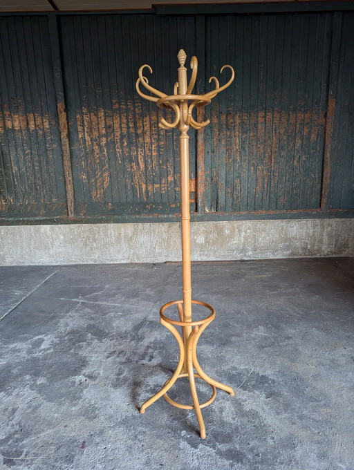 Vintage kapstok Thonet beuken 