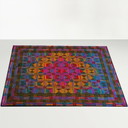 1980s Gorgeous Missoni Geometric Wool Rug for T&J Vestor