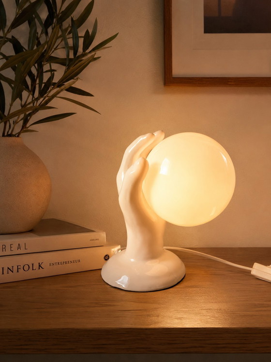 Image 1 of Lampada a mano in ceramica, 1980