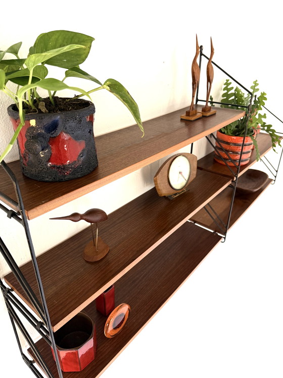 Image 1 of Vintage XL wall rack, WHB Germany '60