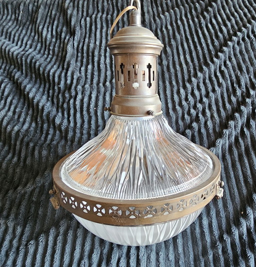 Antique French pendant lamp