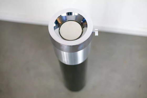 Image 1 of Cenicero italiano de acero Stilnovo, 1960