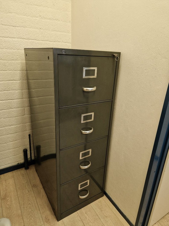 Image 1 of Cassettiera in acciaio Gispen, anni '50