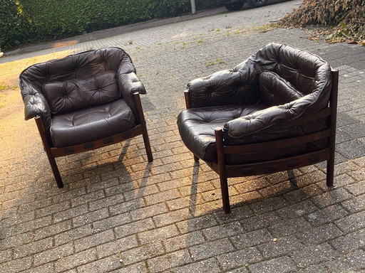 1 or 2 armchairs Arne Norell for Coja 1960s