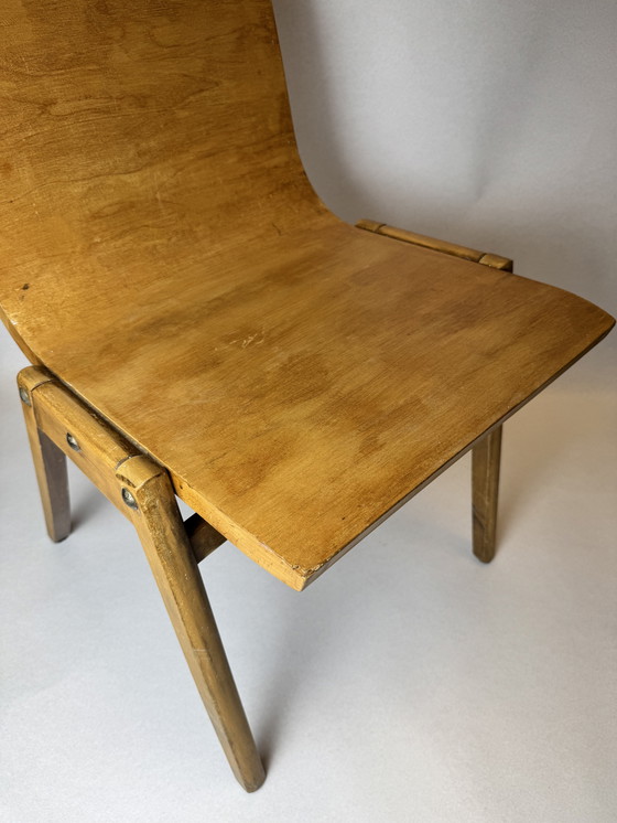 Image 1 of Set di 2 sedie vintage – The Future Dieverbrug (anni '50) – compensato curvato