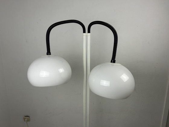 Image 1 of Lampada da terra vintage a forma di fungo, stile spaziale Hala