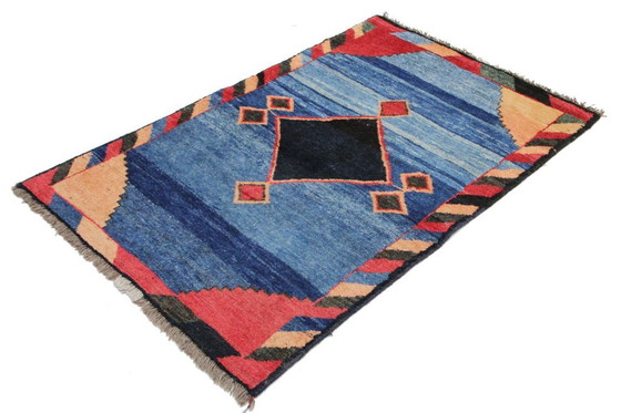 Image 1 of Original Persian carpet Gabbeh Ghashghai Oriental carpet 151 cm x 98 cm Old Natural