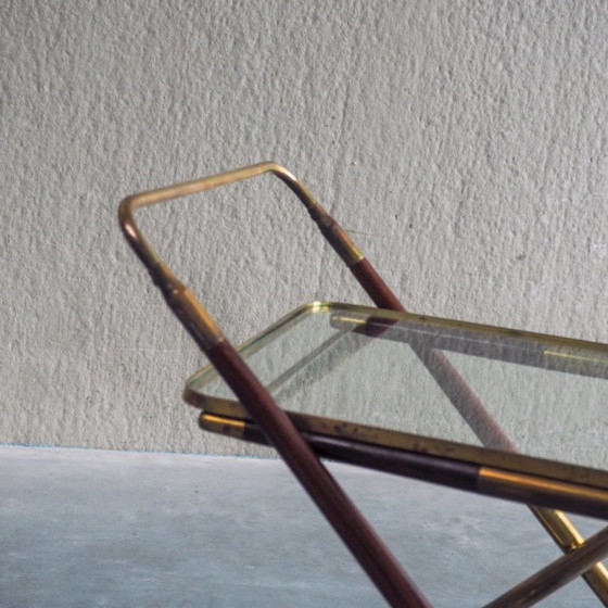 1950s Italian Bar Trolley, Attributed to Cesare Lacca – Bar carts, Wood (photo 19 of 19)