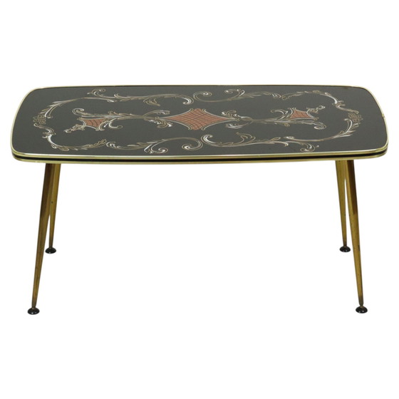 Image 1 of Tavolino Rockabilly anni Cinquanta in vetro