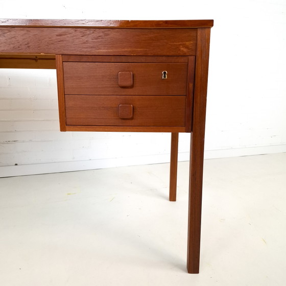 Bureau vintage Domino Møbler en teck années 60 design danois – Bureaux, Wood (photo 12 of 14)