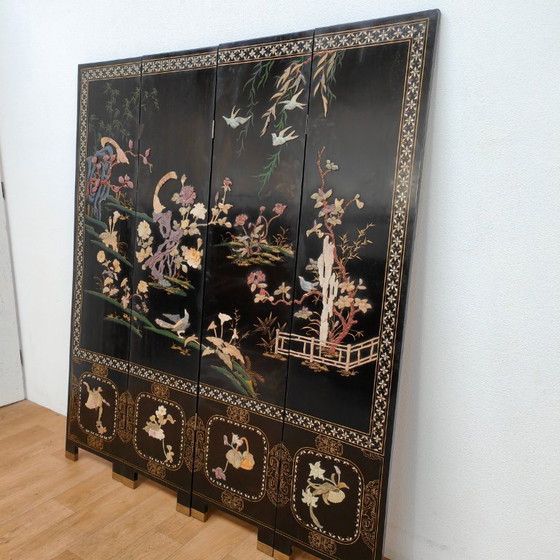 Image 1 of Paravento antico cinese, stile cineseria