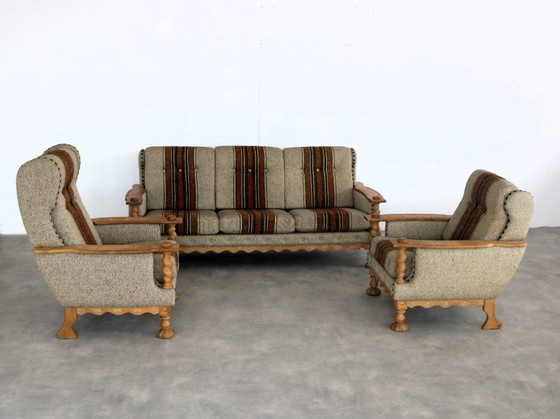 Image 1 of Brutalist Danish sofa