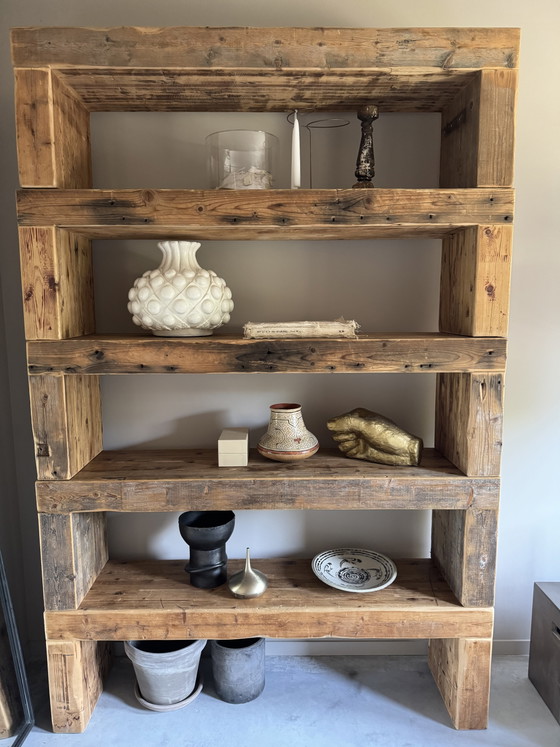 Image 1 of Multifunctionele Designer Houten banken maak een onderscheidend interieur 