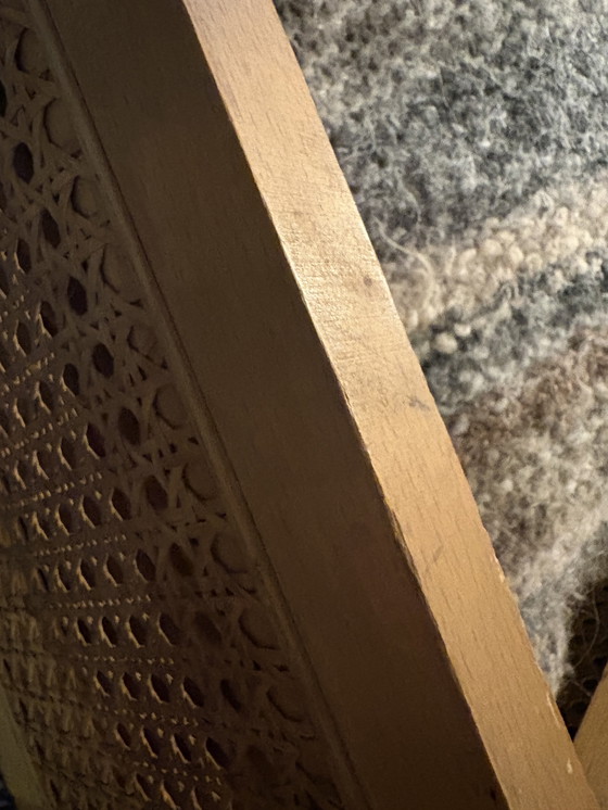 Image 1 of Beautiful vintage basket on wheels