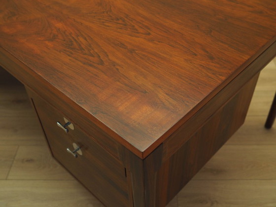 Image 1 of Escritorio Diplomat de palisandro, diseño danés, década de 1970, diseñador: Finn Juhl, fabricante: France & Son
