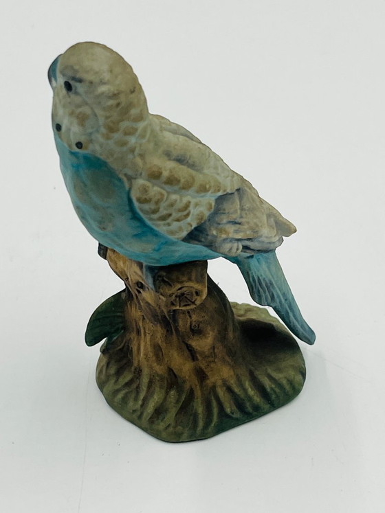 Ceramic Parakeet Figurine, Decorative Objects, Blue (photo 7 of 8)