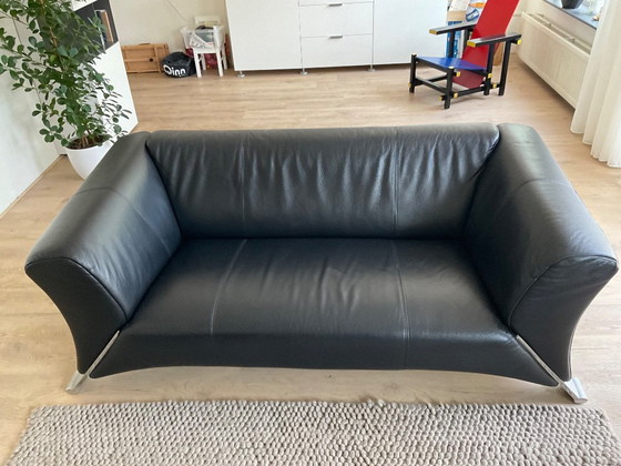 Image 1 of 1x Rolf Benz 322 RB 2 1/2 posti nero