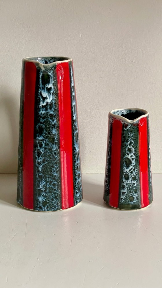 Image 1 of VALLAURIS VASES Art Ceramics Luc Vintage