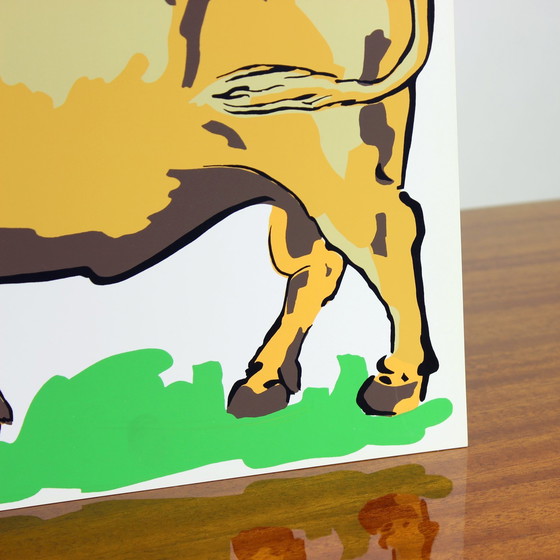 Image 1 of Vintage Czechoslovakian Pop Art Style Wall Panel (1960s)