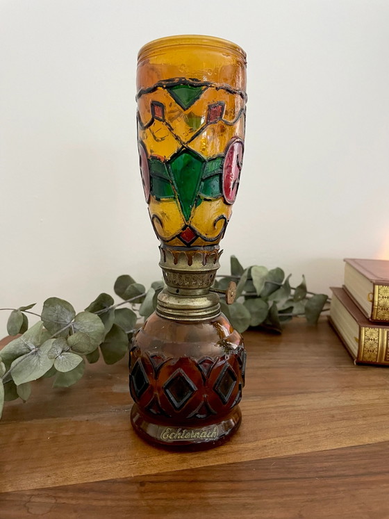 Hong Kong Glass Oil Lamp – Table lamps, Vintage (photo 2 of 6)