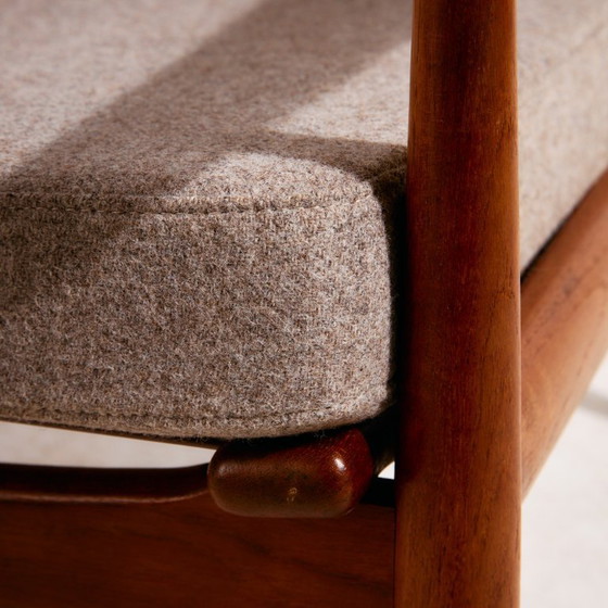 Image 1 of MK11329 Sillón de teca restaurado de Arne Vodder para Glostrup Møbelfabrik