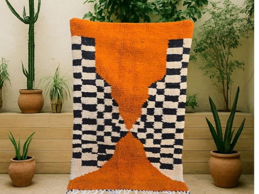 Tapis Berbère Tissé Main Sur Commande Traditionnel 1,5/2,5 M – Alberto Bazzani, vloerkleden en tapijten, Wool