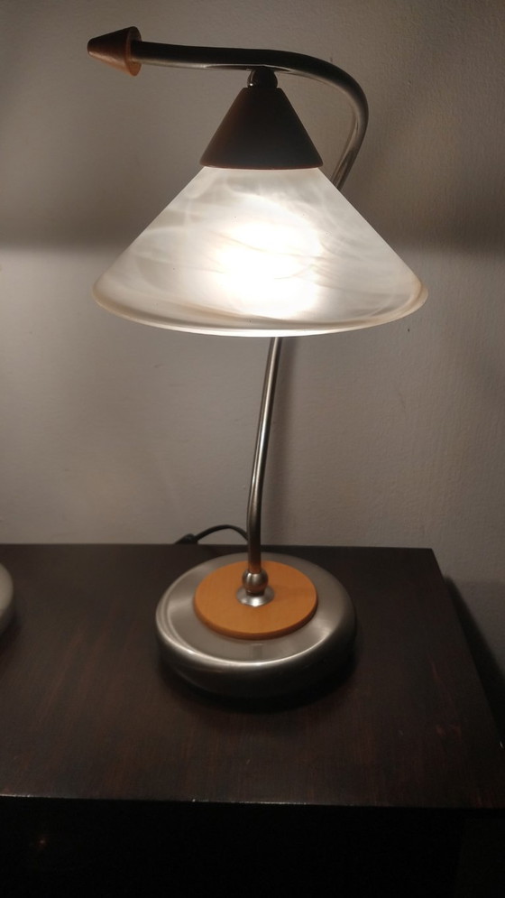 Image 1 of 2 Lampade da tavolo Augostinelli massicce vintage anni '90